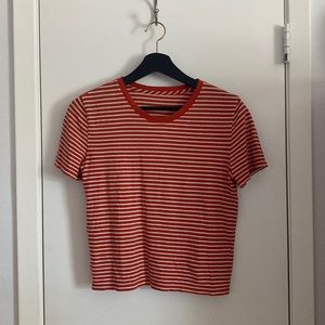 Everlane Striped Box Cut Tee - XS